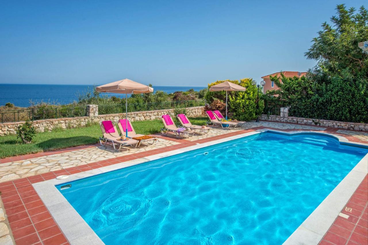 Villa Skala Seaview By Villa Plus Spathíon Extérieur photo