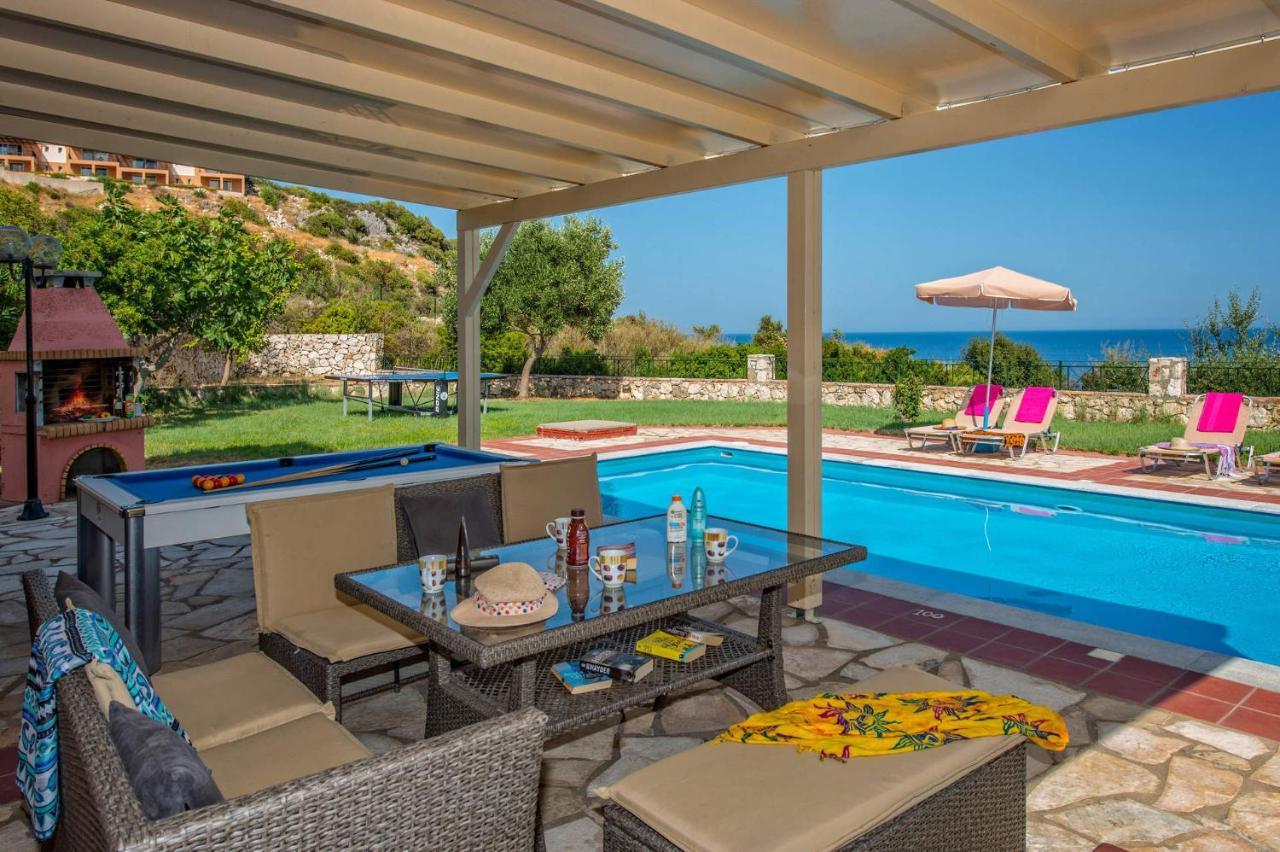 Villa Skala Seaview By Villa Plus Spathíon Extérieur photo