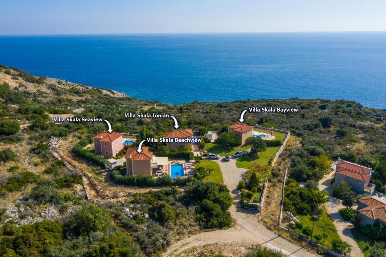 Villa Skala Seaview By Villa Plus Spathíon Extérieur photo